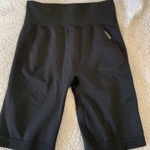 Gymshark Flex Cycling Shorts - Black/Grey